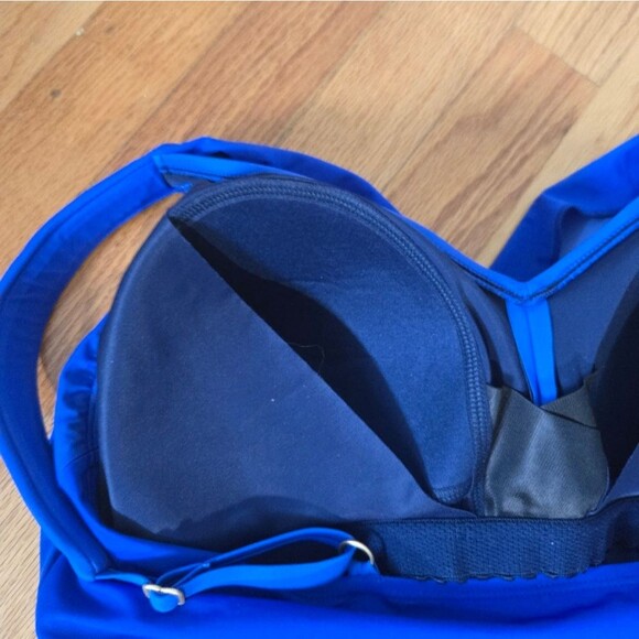 Land's End 18D swimsuit Tummy Control Skirted Resortwear Beach Vacation - Picture 8 of 11